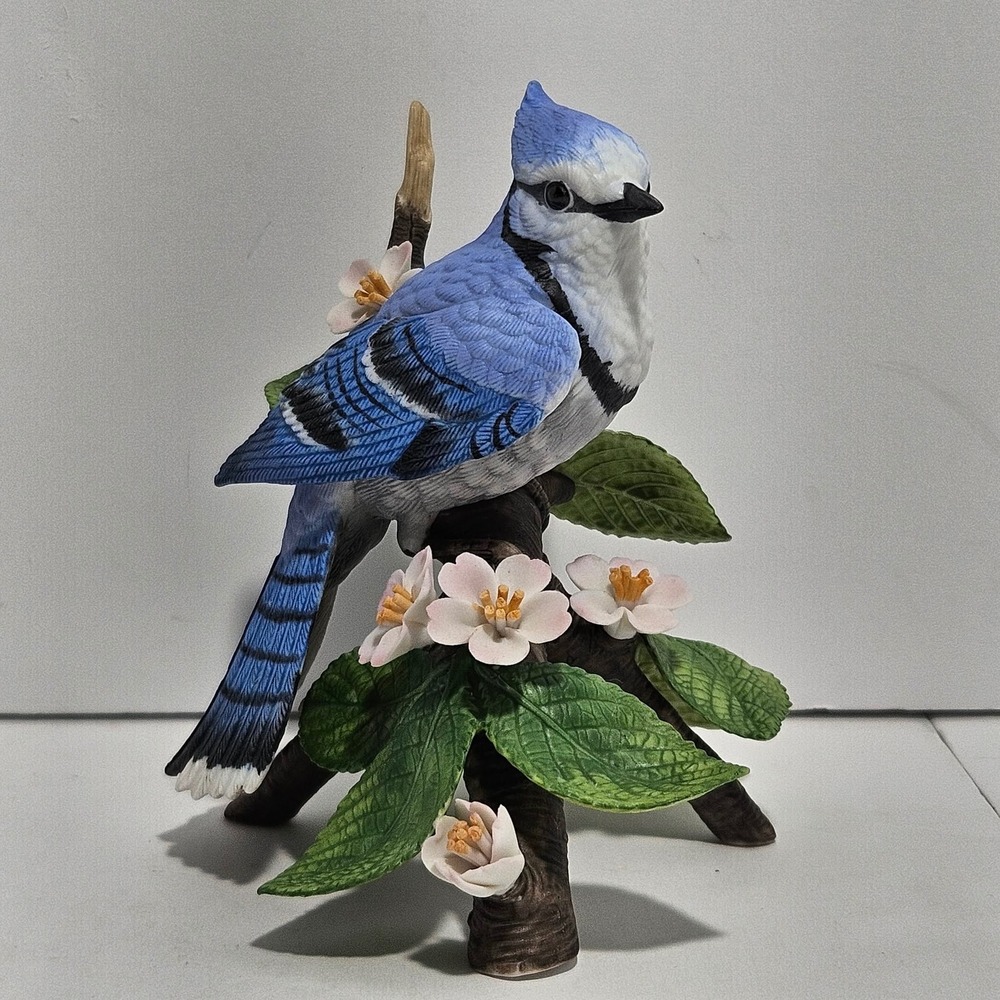 Lenox Female Bluejay Figurine Garden Bird Collection Fine Porcelain 1995 NIB